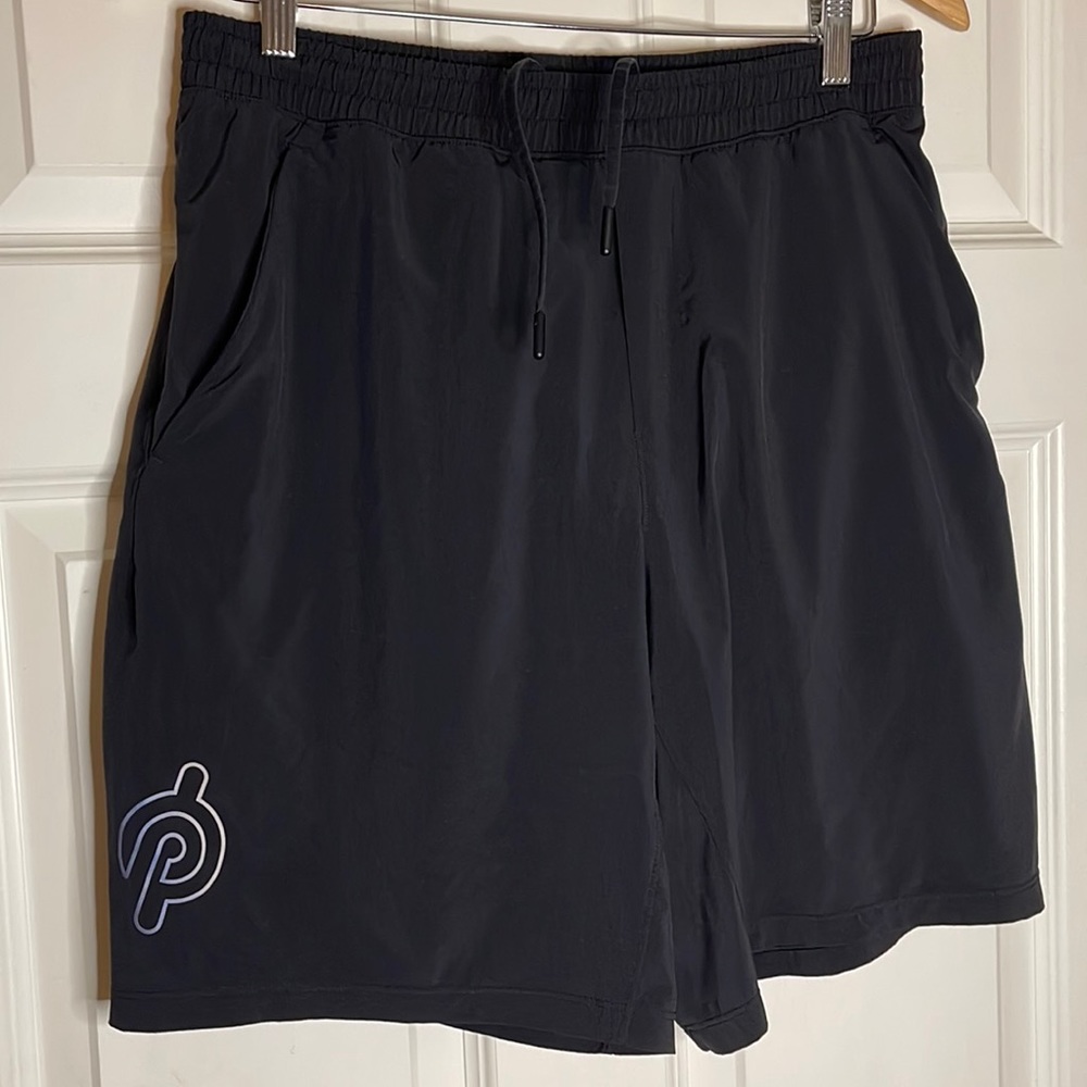 Mens Peloton Lululemon Lined Shorts Size Large
